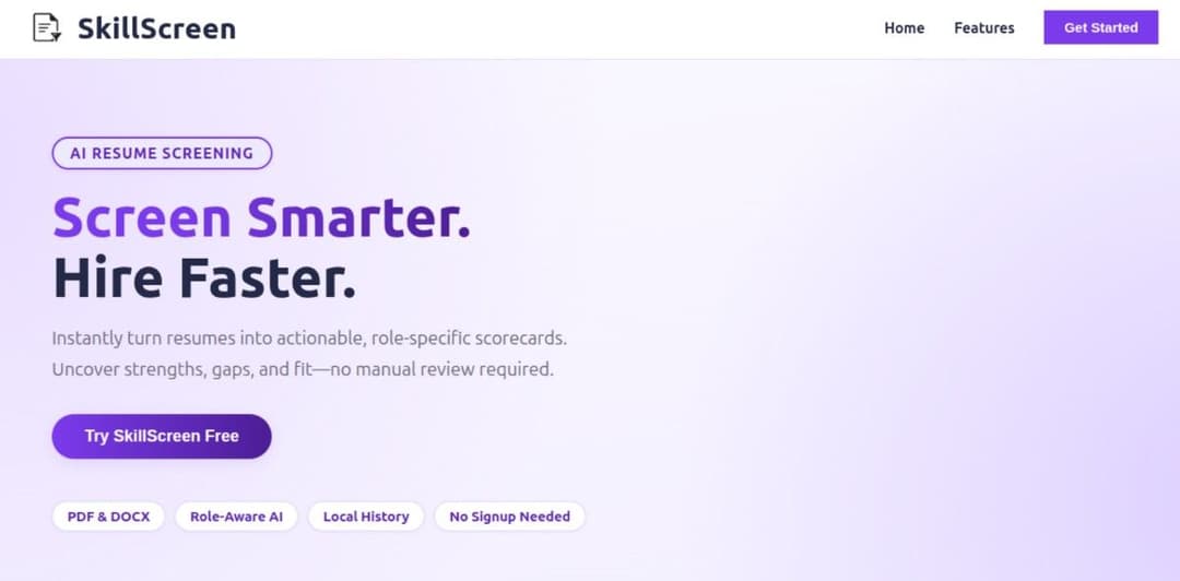 SkillScreen AI - Resume Screening Agent